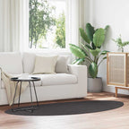 Kilimas HUARTE Antracitas 100 x 200 cm Poliesteris