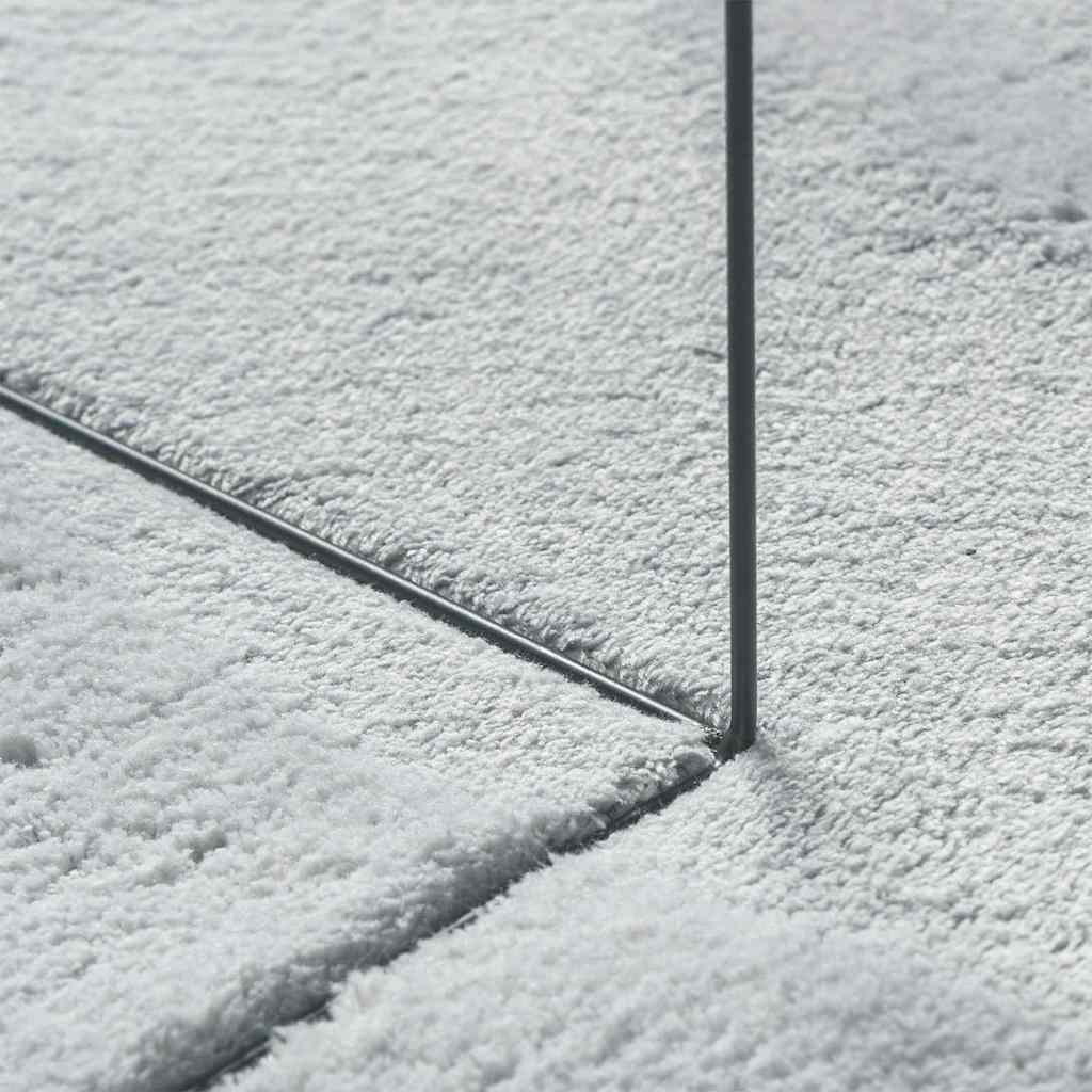 Kilimas HUARTE Pilka 100 x 200 cm Poliesteris