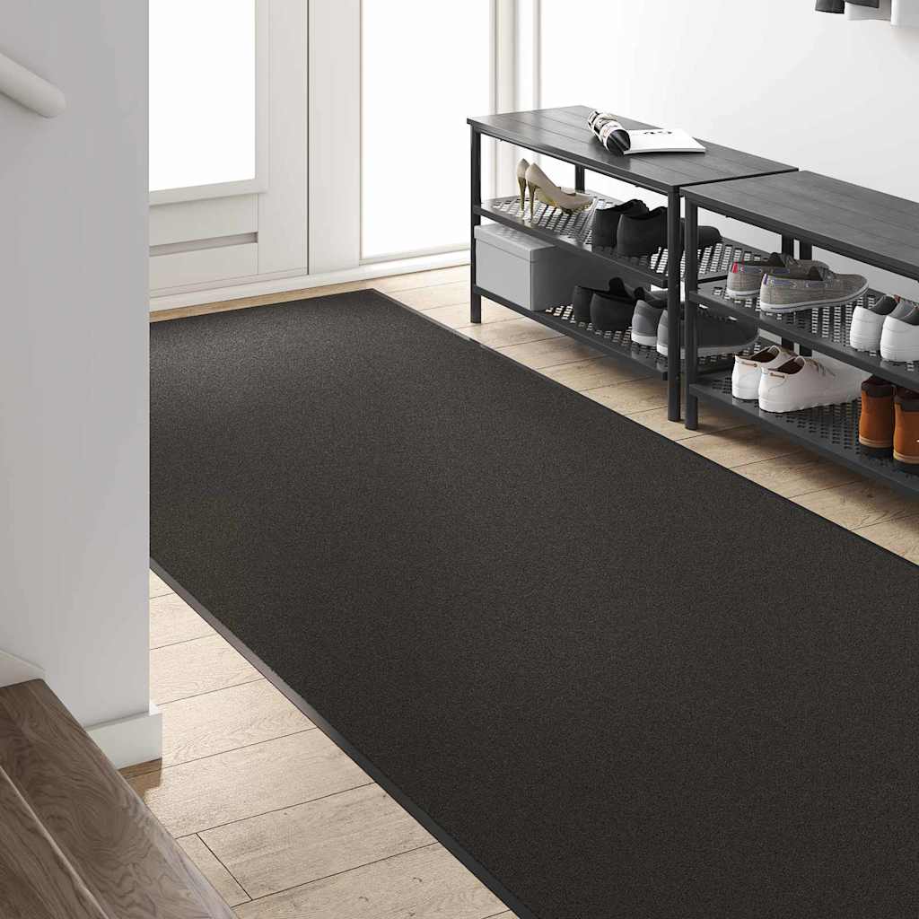Durų kilimėlis Kita Juoda 120 x 300 cm Poliamidas ir PVC