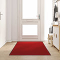 Durų kilimėlis Raudona ir Juoda 120 x 250 cm 100% poliamidas
