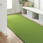 Durų kilimėlis Žalia ir juoda 120 x 300 cm Poliamidas ir PVC