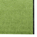 Durų kilimėlis Žalia ir juoda 120 x 400 cm Poliamidas ir PVC