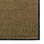 Durų kilimėlis Ruda ir juoda 120 x 300 cm Poliamidas ir PVC