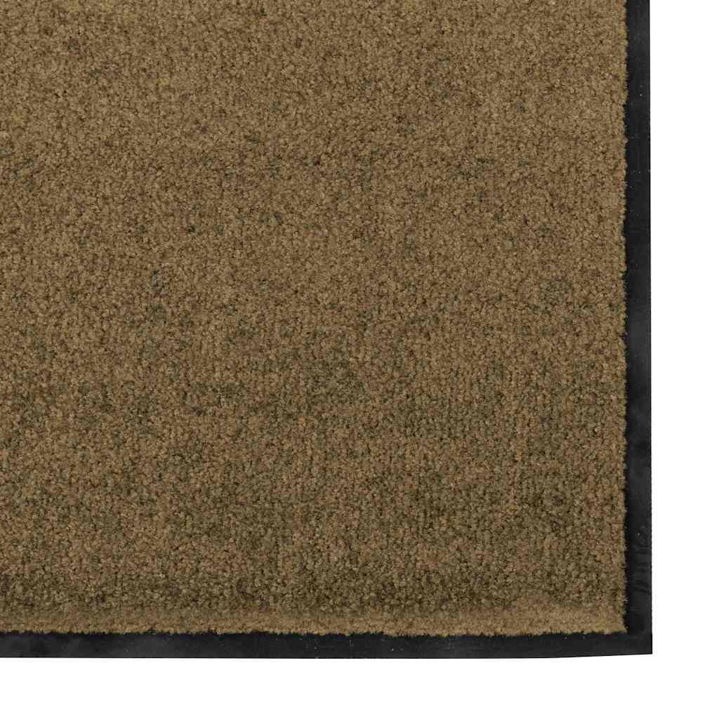 Durų kilimėlis Ruda ir juoda 120 x 300 cm Poliamidas ir PVC