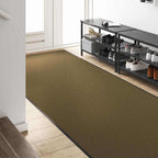 Durų kilimėlis Ruda ir juoda 120 x 300 cm Poliamidas ir PVC