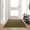 Durų kilimėlis Ruda ir juoda 120 x 300 cm Poliamidas ir PVC