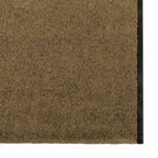 Durų kilimėlis Ruda ir juoda 120 x 400 cm Poliamidas ir PVC
