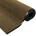 Durų kilimėlis Ruda ir juoda 120 x 400 cm Poliamidas ir PVC