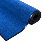Durų kilimėlis Mėlyna ir juoda 120 x 300 cm Poliamidas ir PVC