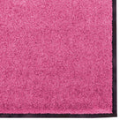 Durų kilimėlis Rožinė ir Juoda 120 x 250 cm Poliamidas ir PVC
