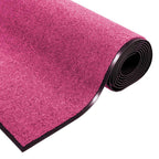 Durų kilimėlis Rožinė ir Juoda 120 x 300 cm Poliamidas ir PVC
