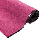 Durų kilimėlis Rožinė ir Juoda 120 x 400 cm Poliamidas ir PVC