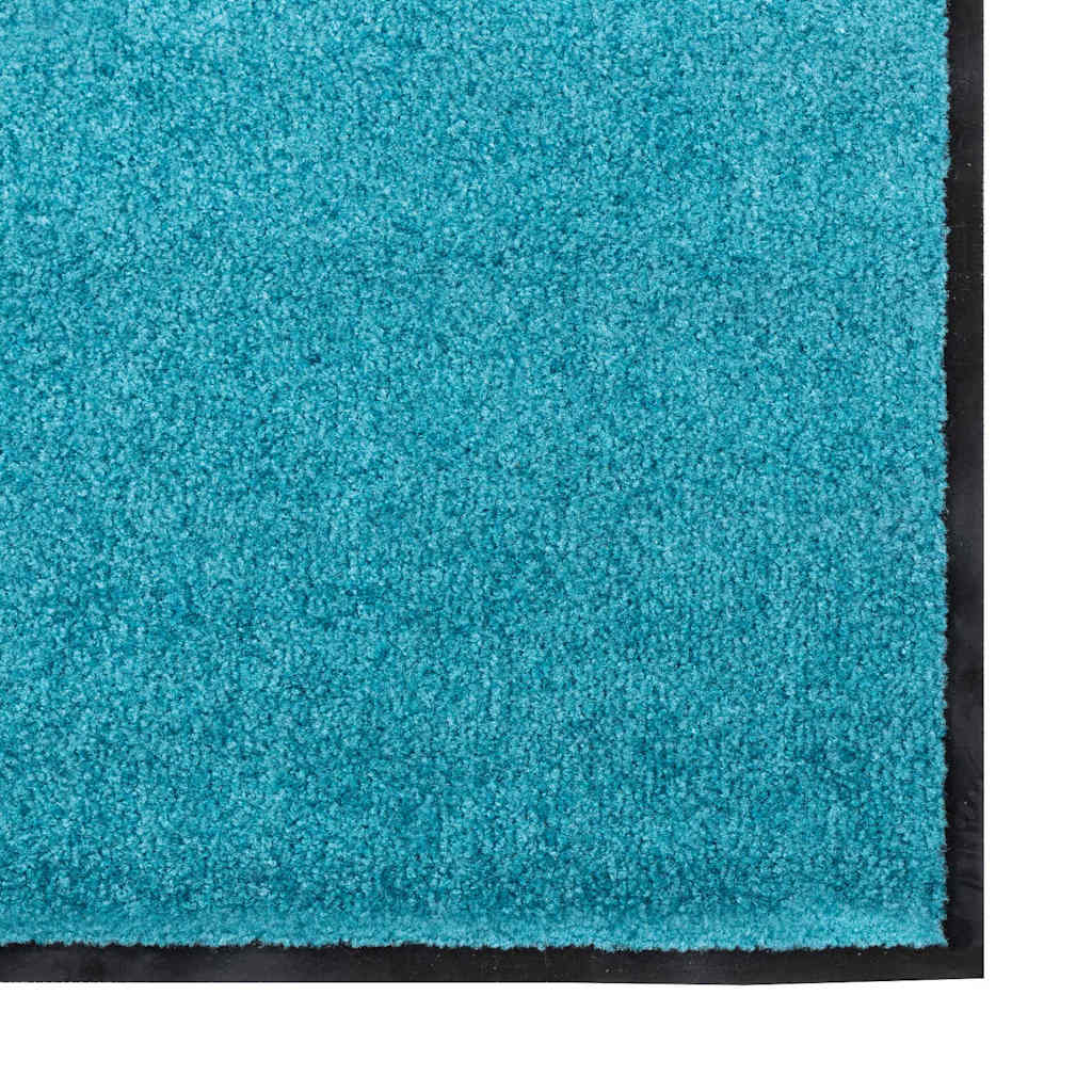 Durų kilimėlis Cianas ir Juodas 120 x 300 cm Poliamidas ir PVC