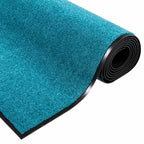 Durų kilimėlis Cianas ir Juodas 120 x 300 cm Poliamidas ir PVC