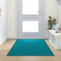 Durų kilimėlis Cianas ir Juodas 120 x 300 cm Poliamidas ir PVC