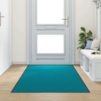 Durų kilimėlis Cianas ir Juodas 120 x 300 cm Poliamidas ir PVC