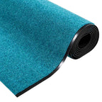 Durų kilimėlis Cianas ir Juodas 120 x 400 cm Poliamidas ir PVC