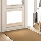 Durų kilimėlis Kremas ir juoda 120 x 300 cm Poliamidas ir PVC