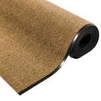 Durų kilimėlis Kremas ir juoda 120 x 350 cm Poliamidas ir PVC