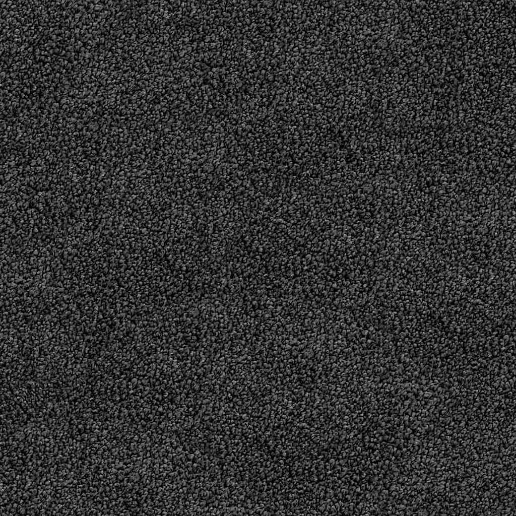 Neslystantis plaukuotas kilimas Tamsiai pilka 120 x 120 cm PP