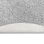 Neslystantis plaukuotas kilimas Pilka 120 x 120 cm PP