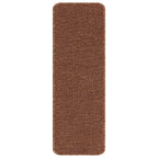 Slydimui atsparūs laiptų kilimėliai 15 pcs Geltona 60 x 25 cm