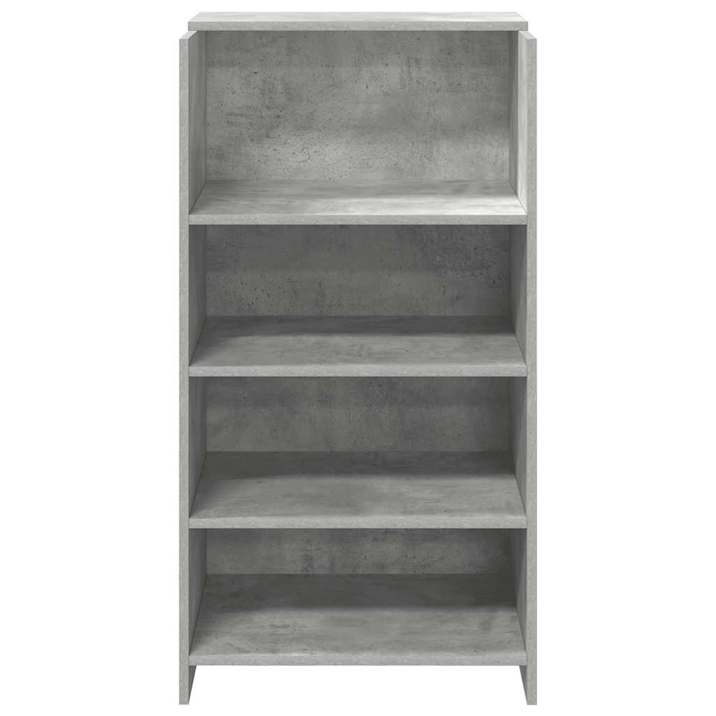Registratūra, betono pilkas, 55x50x103,5 cm, apdirbta mediena