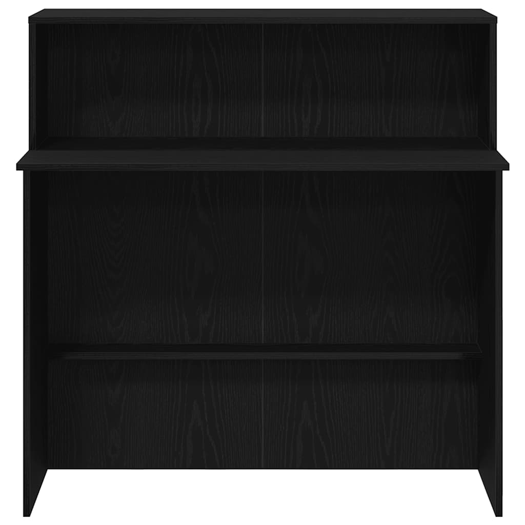Registratūra Juoda 100x50x103,5 cm apdirbta mediena