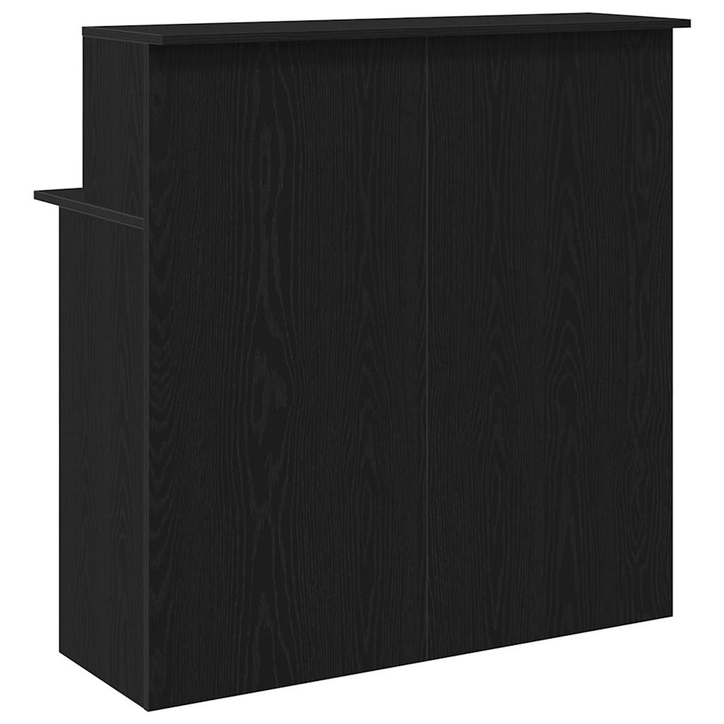 Registratūra Juoda 100x50x103,5 cm apdirbta mediena