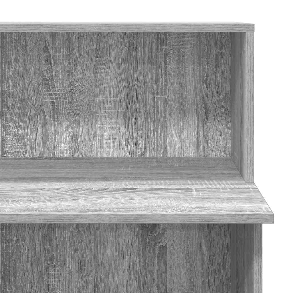 Registratūra, pilkas ąžuolo, 100x50x103,5 cm, apdirbta mediena