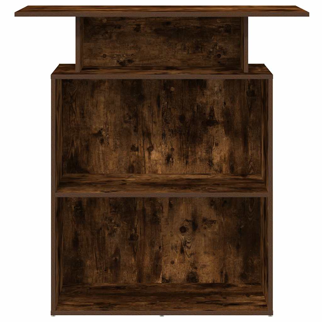 Registratūra, dūminio ąžuolo, 100x40x104 cm, apdirbta mediena
