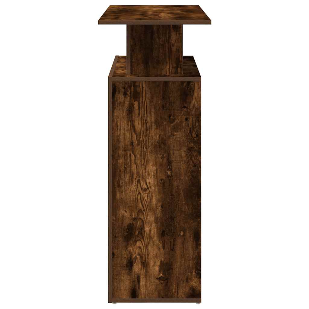 Registratūra, dūminio ąžuolo, 100x40x104 cm, apdirbta mediena