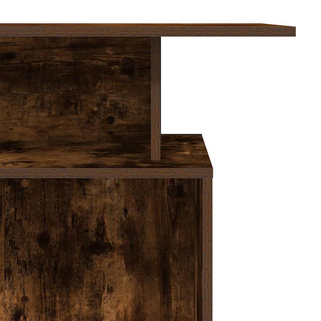 Registratūra, dūminio ąžuolo, 100x40x104 cm, apdirbta mediena