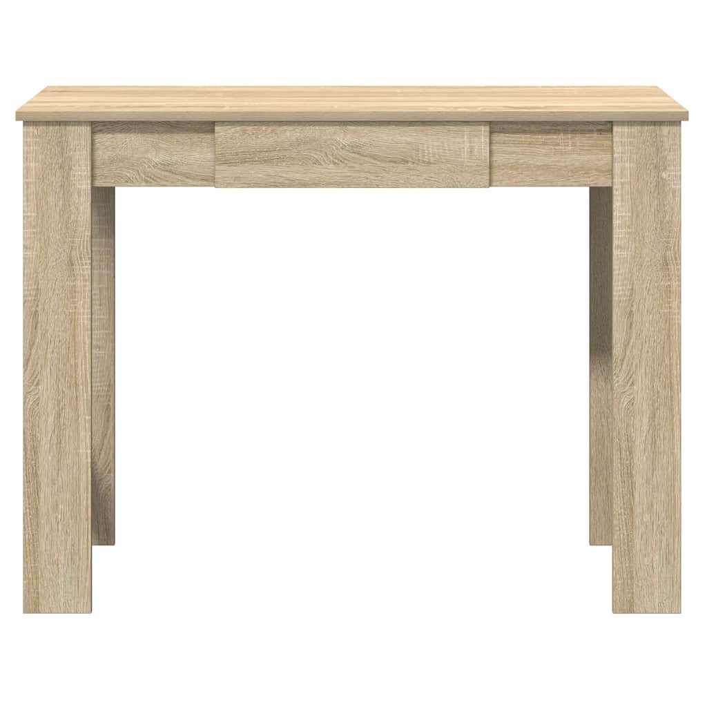 Rašomasis stalas, sonoma ąžuolo, 100x45x75cm, apdirbta mediena