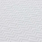 „Memory Foam“ čiužinys, vidutinio kietumo, baltas ir pilkas