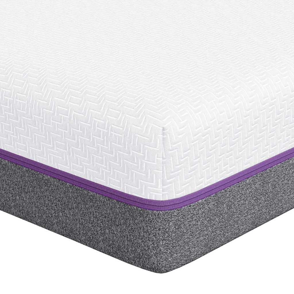 „Memory Foam“ čiužinys, vidutinio kietumo, baltas ir pilkas