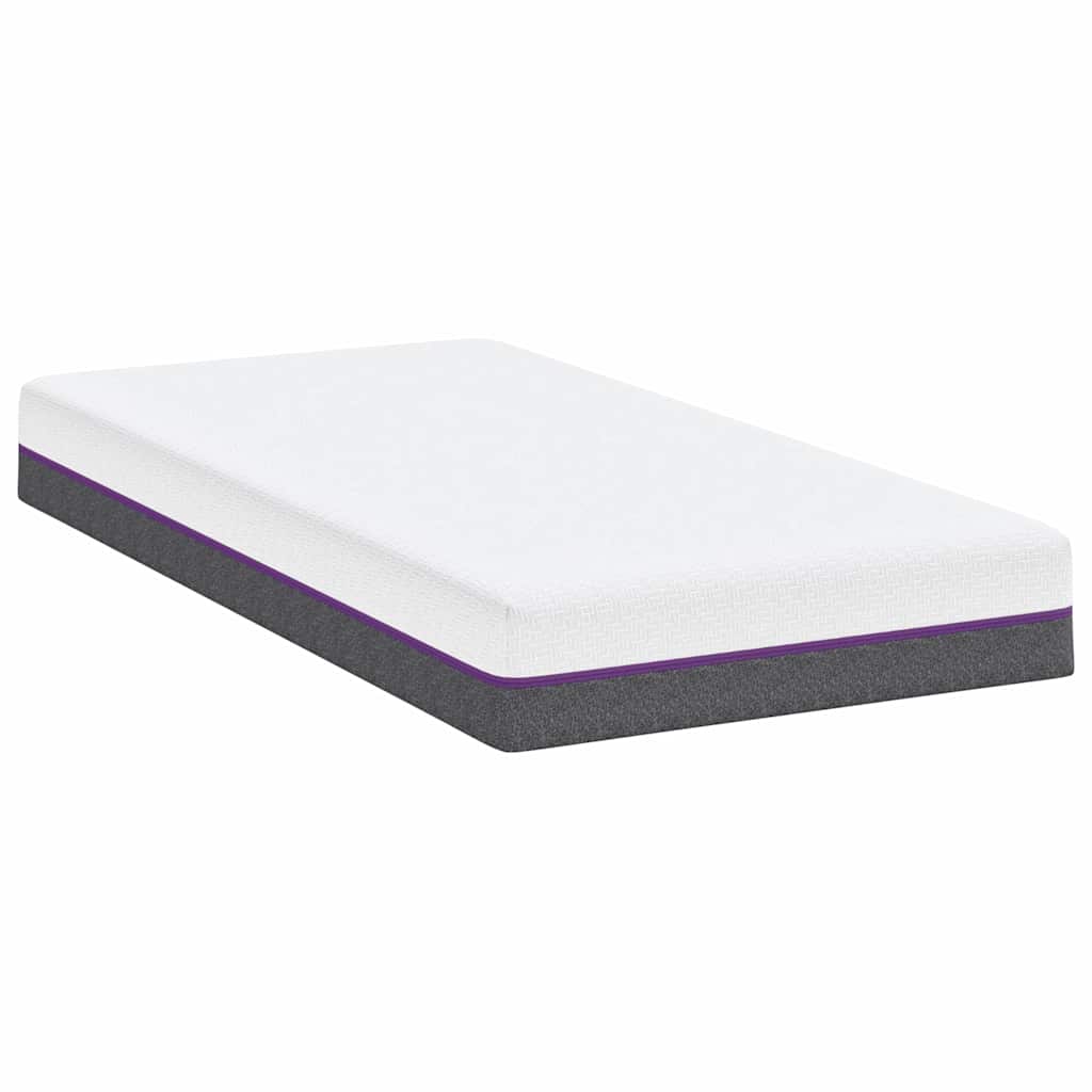 „Memory Foam“ čiužinys, vidutinio kietumo, baltas ir pilkas