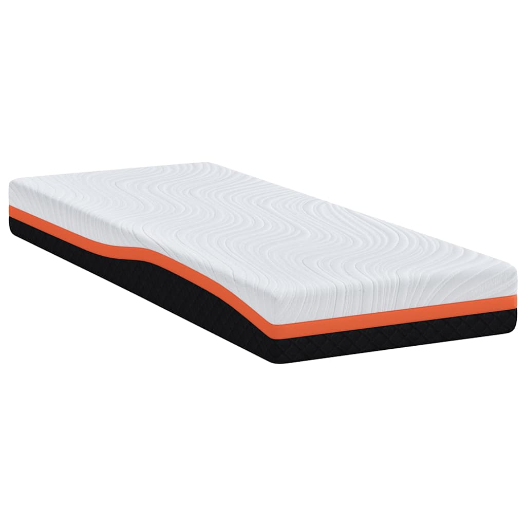 Čiužinys Balta ir juoda 70 x 200 cm Žakardinis audinys