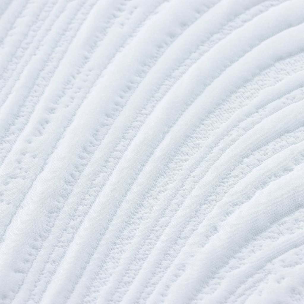 Čiužinys, baltas ir juodas 200 x 200 cm, Žakardinis audinys