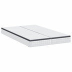 Čiužinys 2 pcs Balta ir pilka 60 x 200 cm Bonell spyruoklė