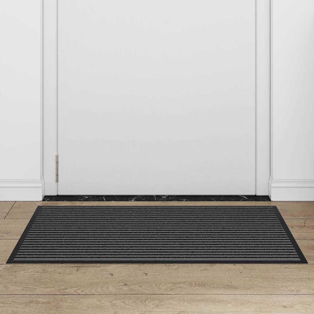 Durų kilimėlis Juoda 60 x 90 cm Polipropilenas