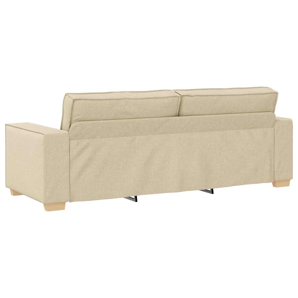Sofa Kreminė 220 x 78 x 84 cm audinys
