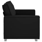 Sofa Juoda 160 x 78 x 84 cm audinys