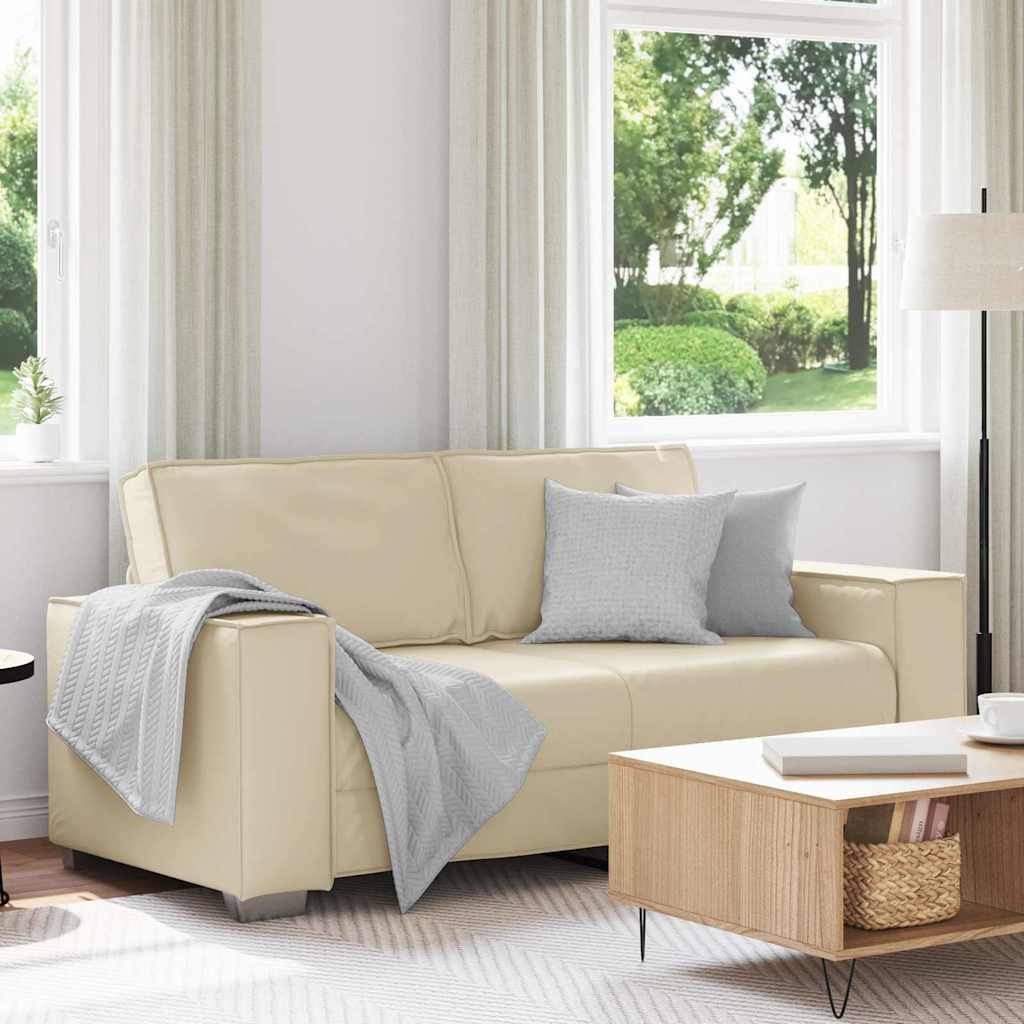 Sofa Kreminė 180 x 78 x 84 cm audinys