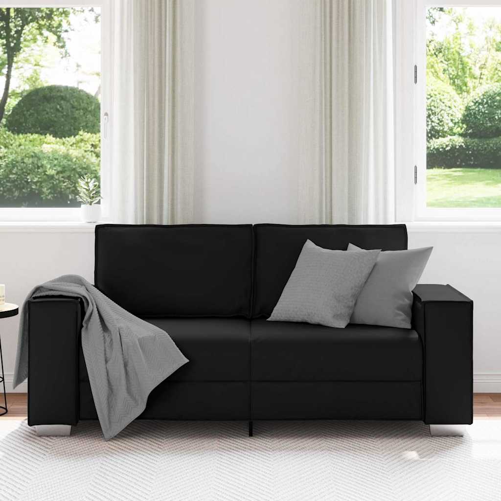 Sofa Juoda 180 x 78 x 84 cm audinys