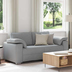 Sofa Šviesiai pilka 180 x 77 x 82 cm audinys