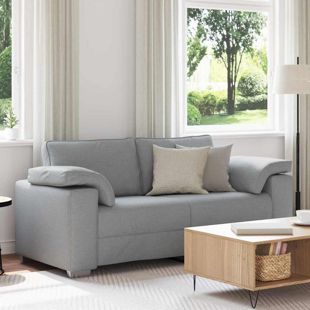 Sofa Šviesiai pilka 180 x 77 x 82 cm audinys