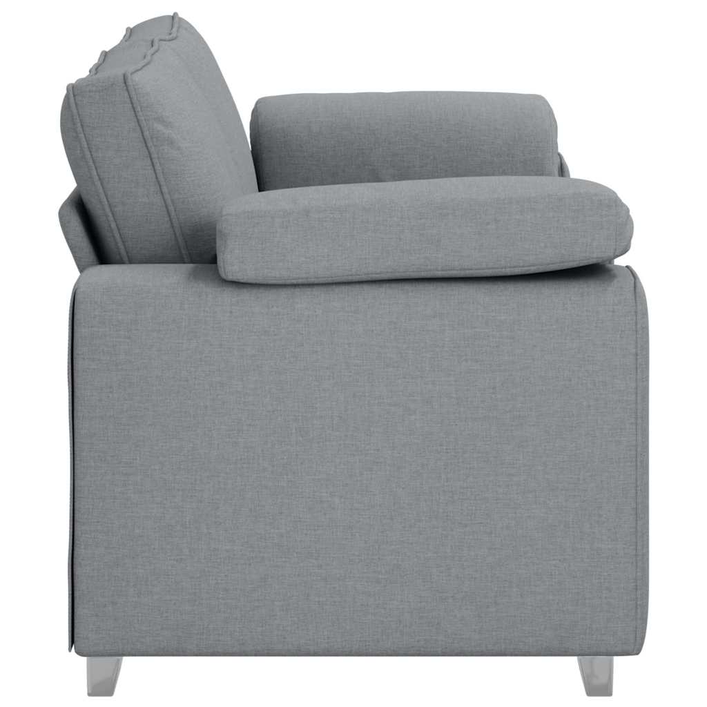 Sofa Šviesiai pilka 180 x 77 x 82 cm audinys