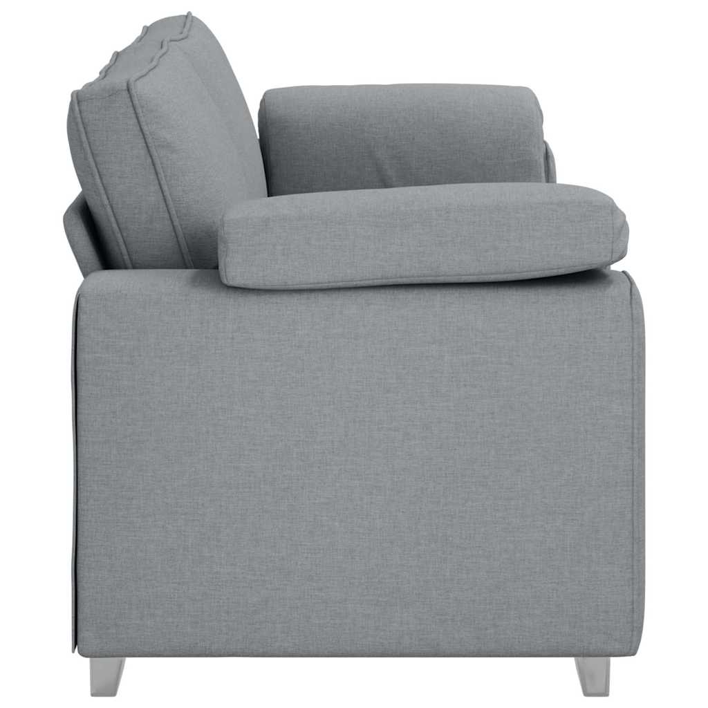 Sofa Šviesiai pilka 219 x 77 x 82 cm audinys
