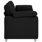 Sofa Juoda 219 x 77 x 82 cm audinys